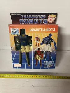DECEPT A BOTS TRANSISTOR ROBOT GORDIAN BOOTLEG - Foto 1 di 20