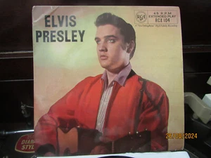 ELVIS PRESLEY ~ 1957 ~ RCA ~ U.K.45 E.P. + P/S ~ HEAR ! - Picture 1 of 6