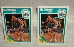 REX CHAPMAN--1989/90 FLEER BASKETBALL ((ZWEI KARTEN ))--#15--L@@K - Bild 1 von 1