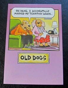 For Arts Sake Greeting Card Dogs Animals Humor Funny Birthday R13 - Picture 1 of 2