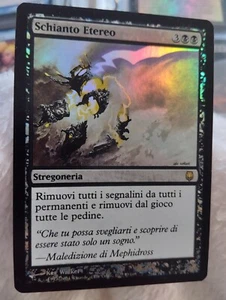 MTG AETHER SNAP (Schianto Etereo) ITALIAN FOIL GOOD Darksteel 2004 WOTC - Picture 1 of 9