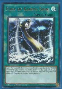 Yugioh - Fury of Kairyu-Shin - Ultra Rare Holographic - 1st Edition Card - Picture 1 of 1