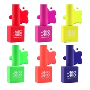 JelloJello Hip Pop Neon Gel Polish Set - 10ml x 6 Colors - Picture 1 of 1