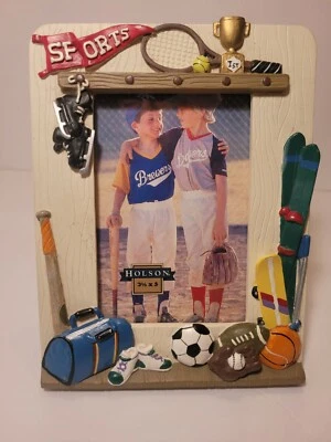 Table Top Baseball 3D Resin Photo Frame - Image 1 of 4