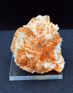VANADINITA sobre BARITA - Mibladem Marruecos MAROCCO MINERAL 5x4x4cms B11 - Imagen 1 de 16