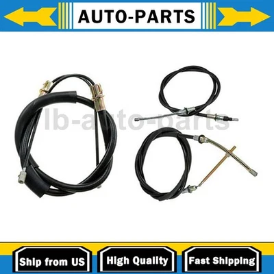 Cable de freno de estacionamiento trasero delantero Dorman para Ford Bronco II 2,9 L 1989-1990 3 PIEZAS Foto 1 de 4