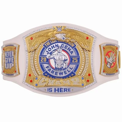 Cinturón título réplica campeonato spinner de latón J.C Farewell Tour Los Angles 2-4 mm Foto 1 de 4