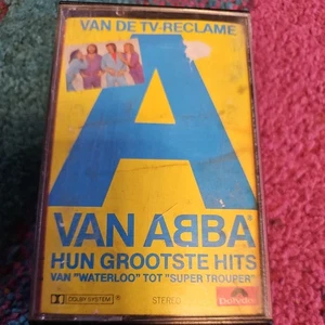 Abba   - Van Abba / Wie Abba X2 Cassette Tapes / Netherlands & Germany VGC Rare - Picture 1 of 8