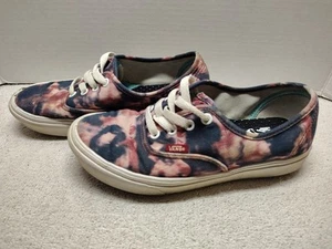 Vans Authentic Grunge Wash Batik blau pink ComfyCush Damen 7 Herren 5,5 - Bild 1 von 12