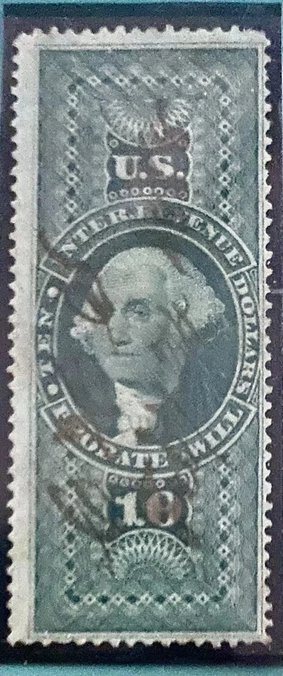 US stamps #R96 used - Image 1 of 1