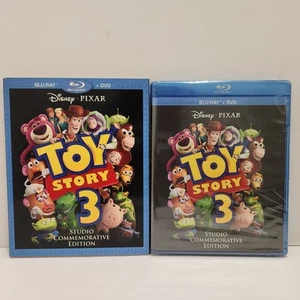 Toy Story 3 (Blu-ray/DVD, 2010) Studio Commemorative Edition w/ Slipcover - NEW - Picture 1 of 17