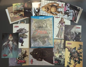 Zelda Twilight Princess HD with postcards - Japanese Wii U - CIB - NEW & SEALED - Picture 1 of 9