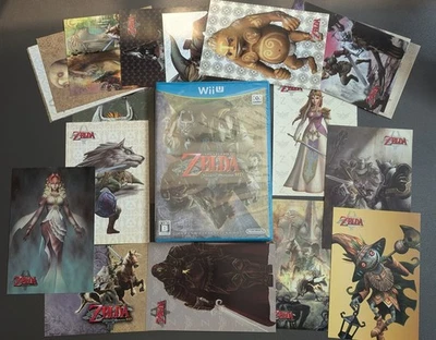 Zelda Twilight Princess HD with postcards - Japanese Wii U - CIB - NEW & SEALED - Image 1 of 4