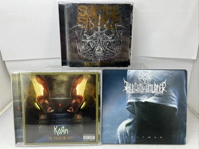Metal Music Cd Bundle Lot Of 3 Albums Suicide Silence Korn Thy Art Is Murder #ML — 第 1/4 张图片