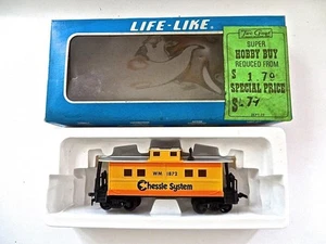 HO Gauge Life-Like Chessie System Western Maryland Division Caboose Original box - Picture 1 of 6