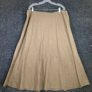 Eileen Fisher Womens 2XL Irish Linen Skirt - Picture 1 of 10