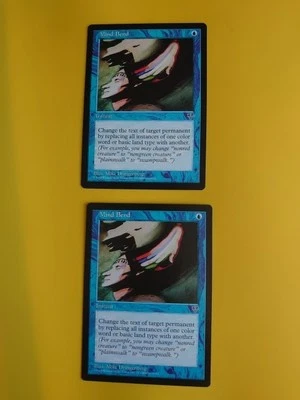 Mind Bend x2  Instant   Mirage. Old Vintage.  Magic the Gathering Card. - Image 1 of 4
