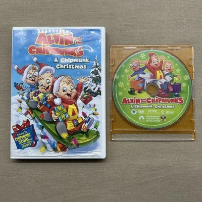 Alvin and the Chipmunks: Chipmunk Christmas (DVD 1981/88/89 3 Ep +Song) Animated - Image 1 of 4