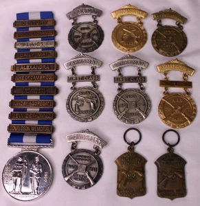 LOT 10 VINTAGE NRA NATIONAL RIFLE ASSOCIATION SHOOTING MEDAL - Bild 1 von 4
