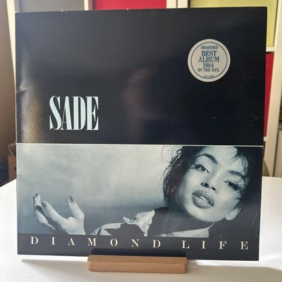 SADE- DIAMOND LIFE- LP EPC 26044 A3 B1 1984 UK Press EX/VG+ - Image 1 of 4