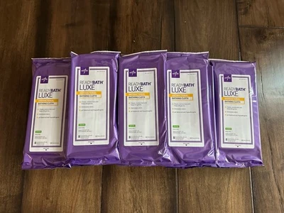 Medline Readybath Luxe 8 - 8x8 Bathing Cloth Lot Of 18, *read* - Image 1 of 4