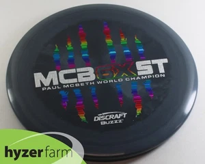 Discraft BRAND NEW FIRST RUN 6X CLAW MCBETH ESP BUZZZ 177.1g RARE Hyzer Farm T15 - Picture 1 of 2