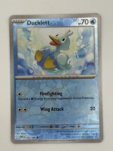 Ducklett 025/086 REVERSE HOLO White Flare - Bild 1 von 1