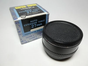 Yashica Genuine Extension Tube 27mm for Contax/Yashica Mount nr. Mint Boxed  - Picture 1 of 9