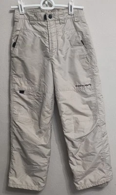 Columbia Youth Convert Snow Pants Light Beige Size 8 Kids Boys Ski Snowboard  - Image 1 of 4