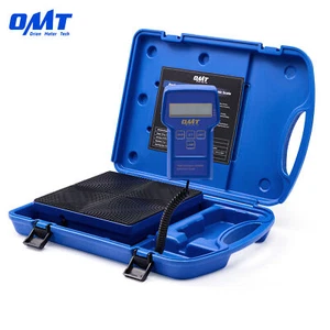 OMT Electronic Digital Refrigerant Charging Scale 220lb for HVAC Portable Case - Picture 1 of 8