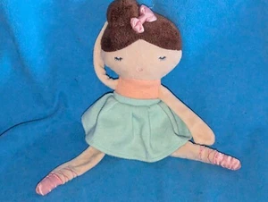 Stoffpuppe 24 cm groß Ballerina Plüsch Kuschel Püppchen mit Kleid - Bild 1 von 4