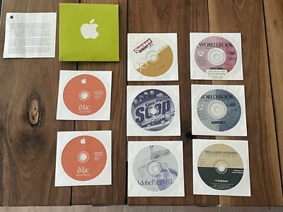 1999 Apple Macintosh iMac Software Install, Restore & Discs Bundle OS 8.6 - Image 1 of 4