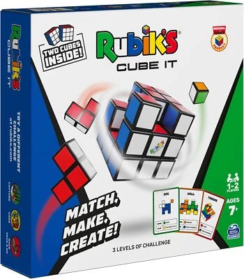 Spin Master Rubik's Cube It Strategy Game From 7 Years Blockbauspiel 2 Players - Image 1 of 4