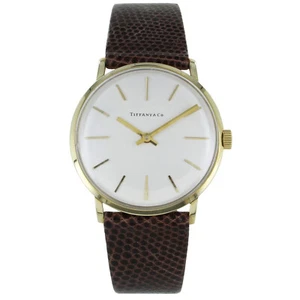 TIFFANY & CO 14KT YELLOW GOLD WATCH - Picture 1 of 7