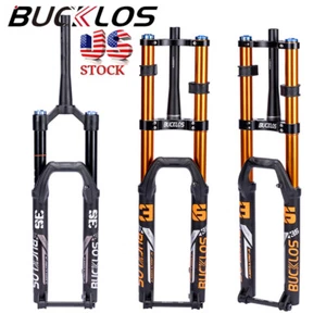 Bucklos 27.5/29in downhill/MTB/AM/FR/Ebike fork Boost 110*15mm air forks For Fox - Picture 1 of 15