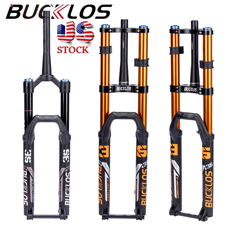 Bucklos 27.5/29in downhill/MTB/AM/FR/Ebike fork Boost 110*15mm air forks For Fox - Image 1 of 4