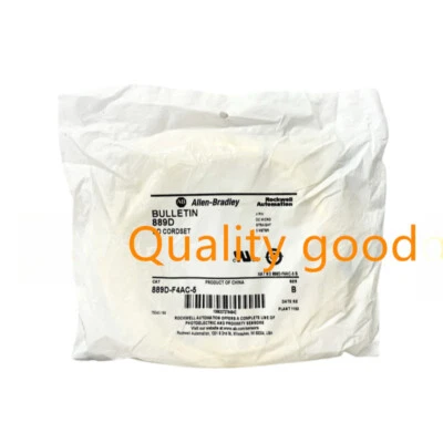 1PC NEW Allen-Bradley 889D-F4AC-5Cordset 4Pin Female Straight 5m 22AWG Fast Ship - Image 1 of 3