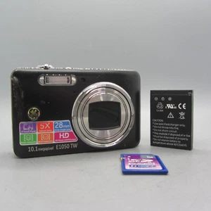 General Electric Digital Camera GE E1050 TW 10.1MP Black Tested - Picture 1 of 9