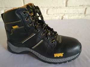 Magnum Arbeitsstiefel Neu ohne Etikett Größe 7,5 Beta St schwarz & gelb Stahlzehenpartie R#1 - Bild 1 von 11