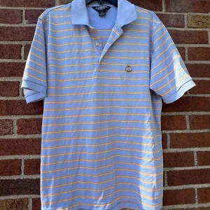 Polo Brooks Brothers uomo Country Club ProSport golf pullover a righe med - Foto 1 di 6