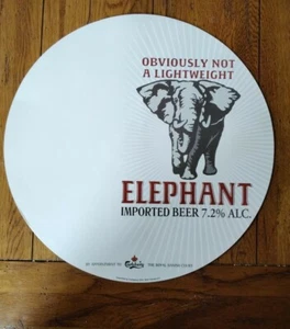 Elephant Imported 18" Cardboard Beer Sign - Picture 1 of 1