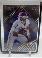 2023 Panini Select Draft Picks Jalen Hurts Field Level Zebra 