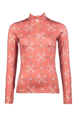 HKM Edinburgh Functional Riding Shirt - Pistachio Green or Brandy - Image 1 of 4