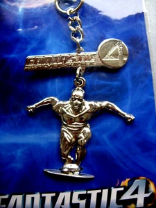Marvel 2007 Fantastic 4 Rise Of The Silver Surfer Keyring sealed in packet - Picture 1 of 4