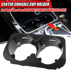 New For Mercedes-Benz CONSOLE CUP HOLDER C- Class W205 E- W213 GLC- W253 V- W447 - Picture 1 of 14