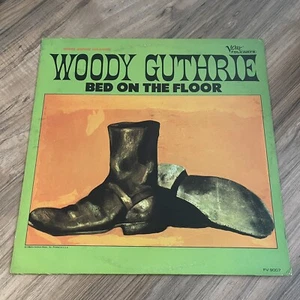 Woody Guthrie "Bed on the Floor" (LP, Record) Verve/Folkways - Picture 1 of 6