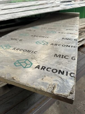 3/4" - Placa de aluminio MIC-6 .750" x 12" x 12" Foto 1 de 2