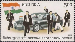 India 2010 Special Protection Group Indian Flag Tricolour stamp 1v MNH - Picture 1 of 2