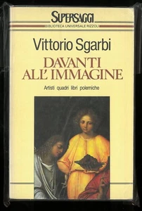 Davanti agli occhi Vittorio Sgarbi Rizzoli 1991 - Imagen 1 de 1