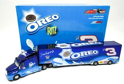 Dale Earnhardt Jr #3 RCR Oreo Ritz 2002 Hauler 1:64 Diecast NASCAR Transporter - Image 1 of 4